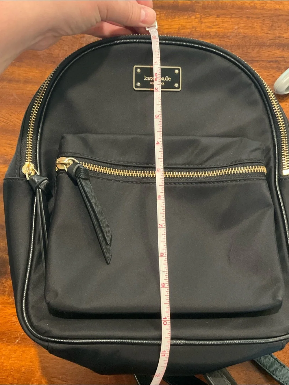 Kate Spade Mini Black Backpack - Picture 4 of 16
